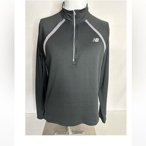 Men’s new balance black and gray long sleeve shirt size M